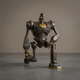 The Iron Giant yellow  Core