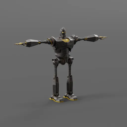 The Iron Giant yellow  Core