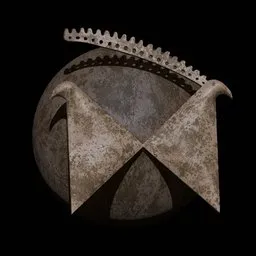 Rokviz Ancient ornament symbol brush