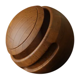 Light Brown Wood Planks