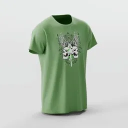 Winged Skull Graphic Tee