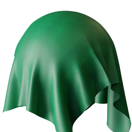Blinds green fabric