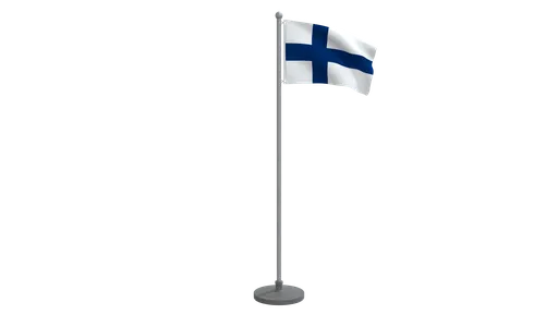 Animated Flag of Finland