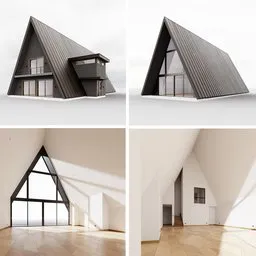 A Frame Style House