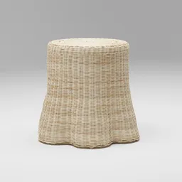 Cabo Woven Rattan End Table
