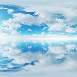 Sunny Sky Reflection HDRI