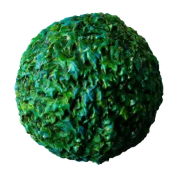 Boston Ivy Green Leaves