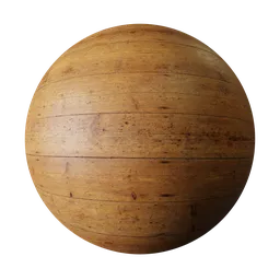 Old varnished wooden floor