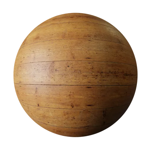 Old varnished wooden floor