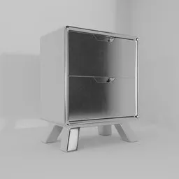 Iron Metal Bed Cabinet