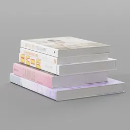 Stack of Hardcover Books