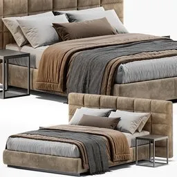 bed Minotti lawrence