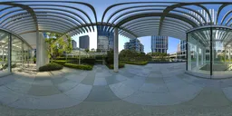 Glass canopy HDR