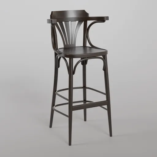 135 Barstool B4 - Coffee