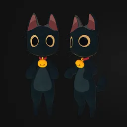 Stylized cat
