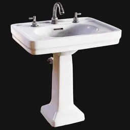 Antique Pedestal Sink