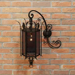 Wrought Iron Strozzi Lantern