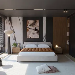 Modern bedroom