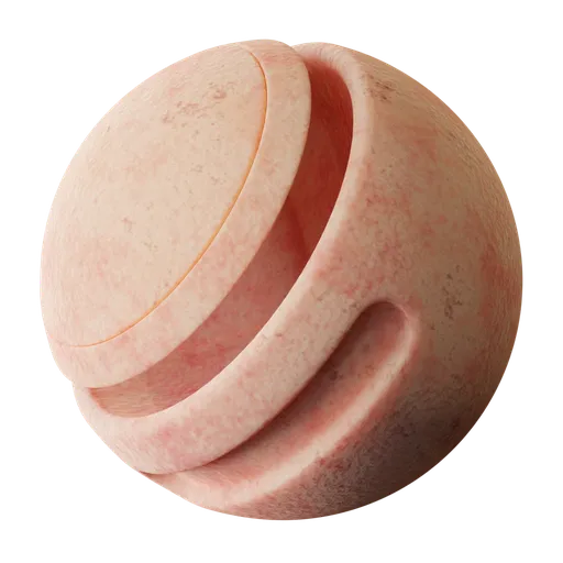 Procedural Blender 3D human skin material with pixel art conversion, adjustable color, texture scale, and roughness for PBR workflows.