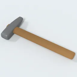 Low Poly Hammer