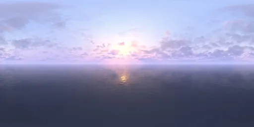 Winter morning sky