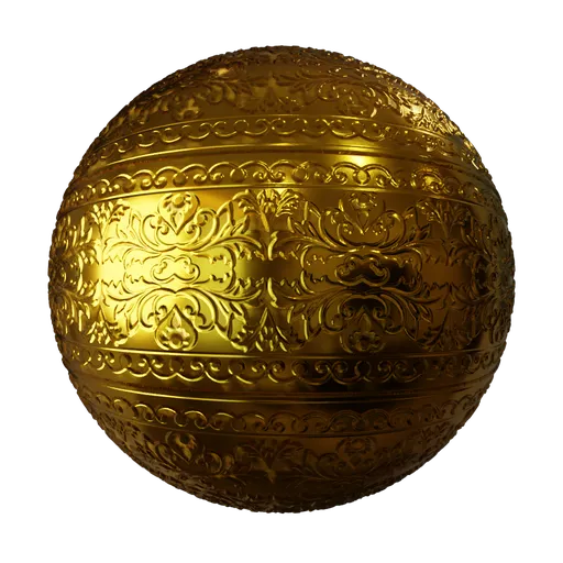 Gold Ornament Pattern
