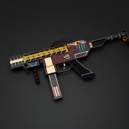 Sci fi SMG