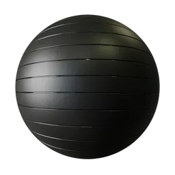 Plastic black planks