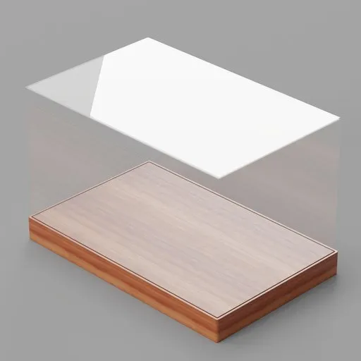Acrylic Display Case with Base
