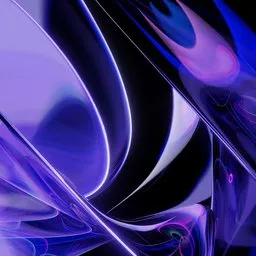 Abstract Dispersed Glass