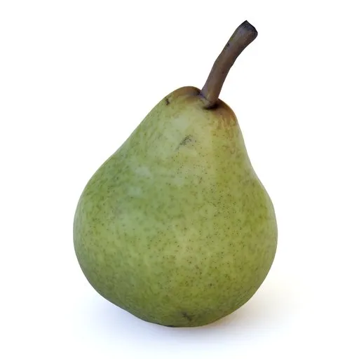 Small pear organic fruit food scan