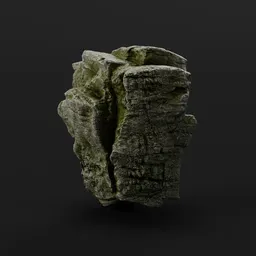 Stone Rock Outcrop Grey