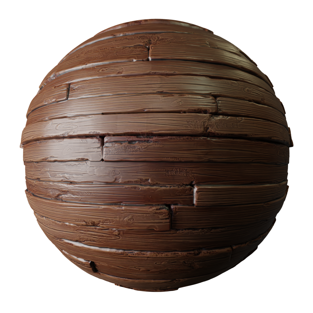 Stylized Wooden Planks | FREE wood materials | BlenderKit