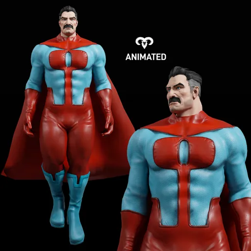 Omni Man Animated