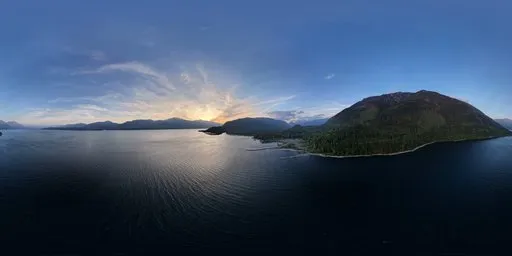 Twilight Sunset Landscape