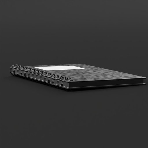 Black notebook