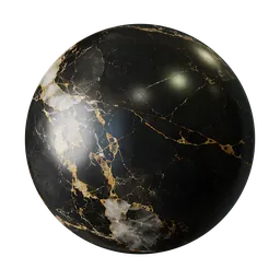 Noir Gold Vein Marble