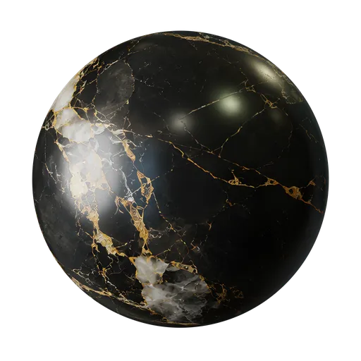 Noir Gold Vein Marble