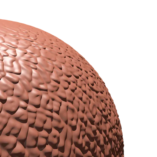 Fine Dragon Scale Cluster brush effect for 3D sculpting in Blender, detailing creature models.