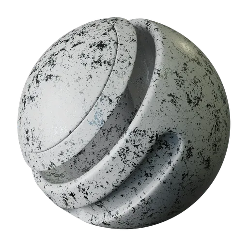 White painted damaged metal