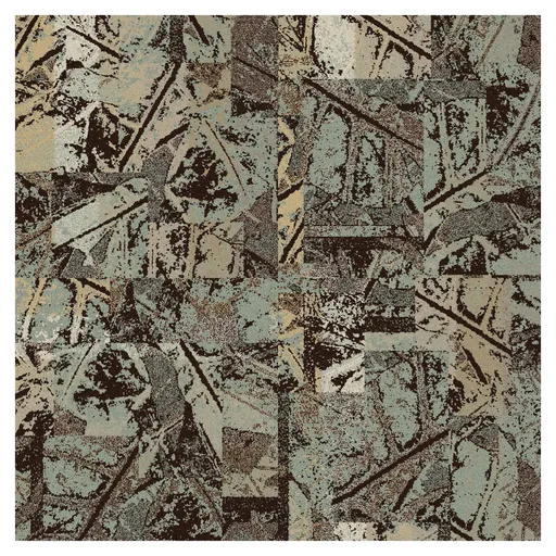 A Cut Above Cerulean Carpet Tiles