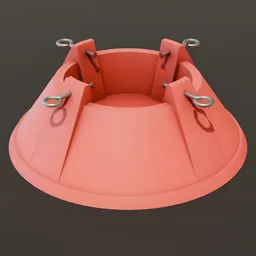 Tree Stand Red in Round