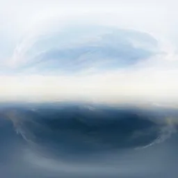 Clear Sky Clouds Reflection HDRI