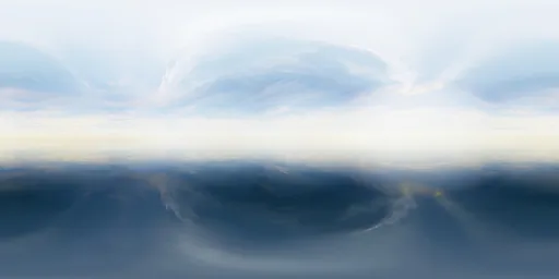 Clear Sky Clouds Reflection HDRI