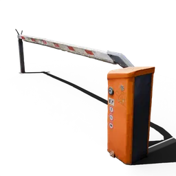 Access Gate with Barrier