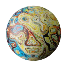 Chromatic Fluid Abstract