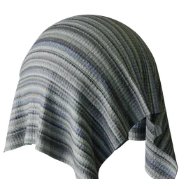Stripe Duckegg Chenille