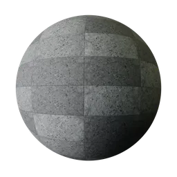 AR3DMat Cement Pebble Pavers