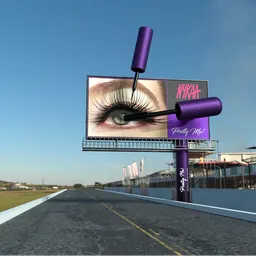 Billboard cgi setup