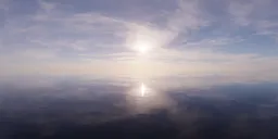 Sunny Cloudy over Ocean